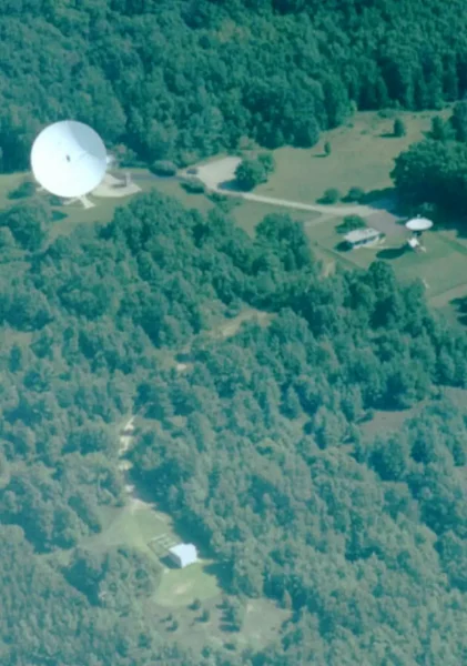 Peach Mountain from the air - Photo by Peter Alway