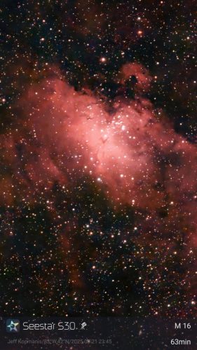 M 16 - Jeff Kopmanis - Eagle Nebula
