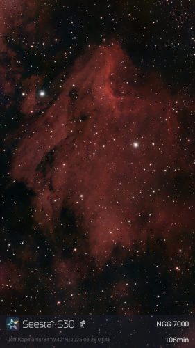 NGC 7000 - Jeff Kopmanis - Pelican Nebula