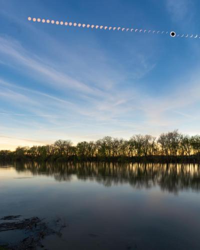 Vincennes, IN - Glenn Kaatz - Eclipse-timelapse-4-8-24