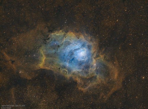 Awni Hafedh - Lagoon Nebula (M8) - June 12, 2016 (Reprocessed March 9, 2024)
