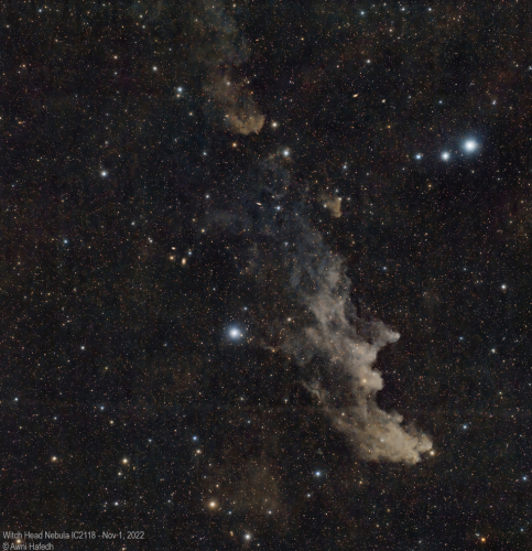 IC2118 (Witch Head Nebula) - Awni Hafedh. November 1, 2022