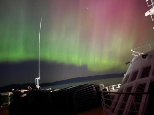 Alaska - David Cooke on ship