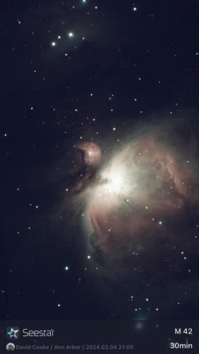 M42 - David Cooke - February 4, 2024