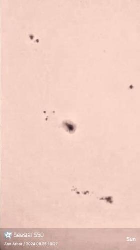 Sunspots - David Cooke - August 25, 2024