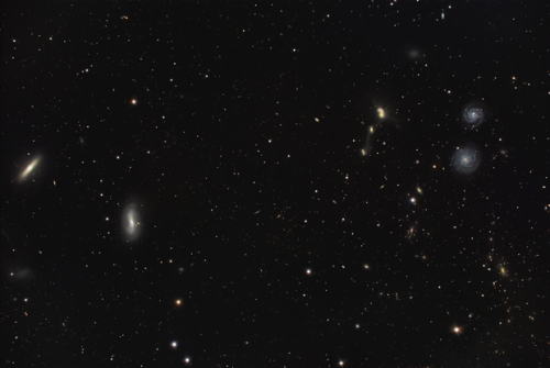 Galaxy Party in Virgo - Donovan Drew - March 27, 2025