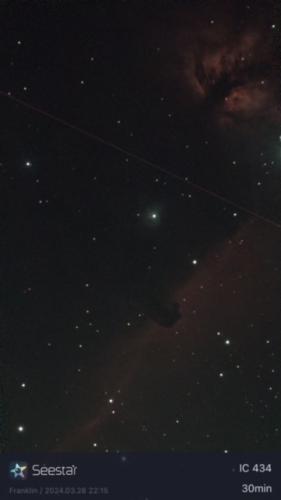 Horsehead Nebula - Mani Yellayi - March 28, 2024